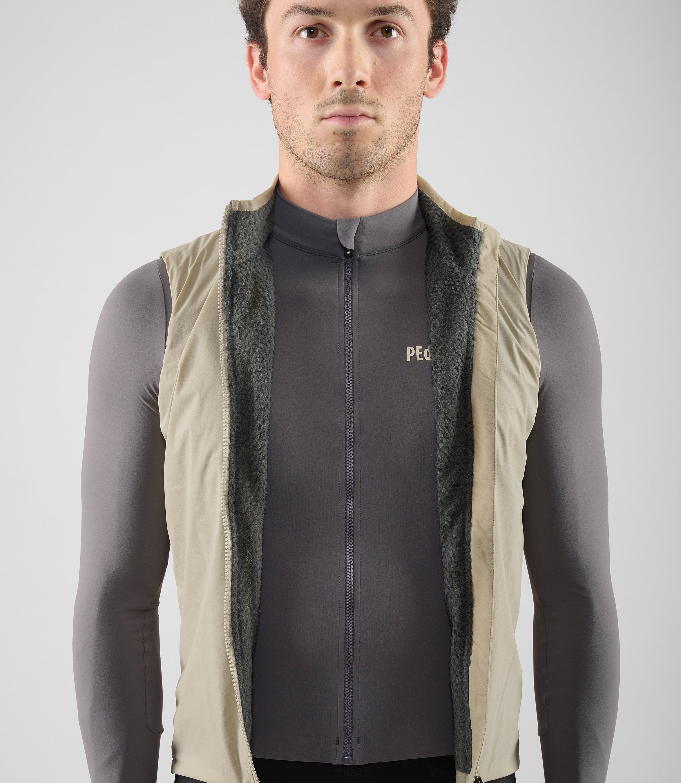pedaled gilet PEdALED Element Alpha Vest Light Grey