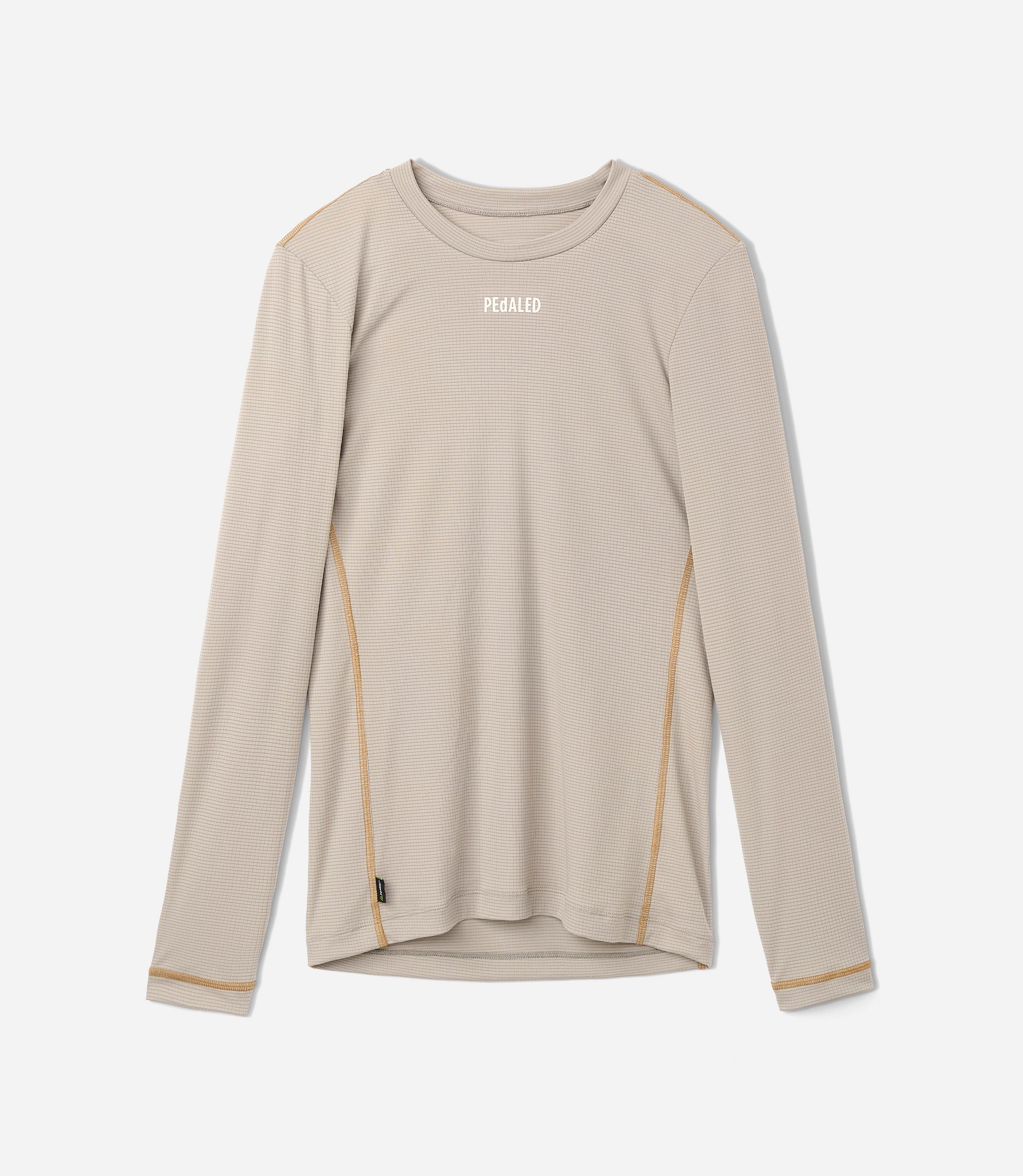 Grey Riding Base Layer Men's Light Grey Powerdry® Base Layer | Odyssey | PEdALED