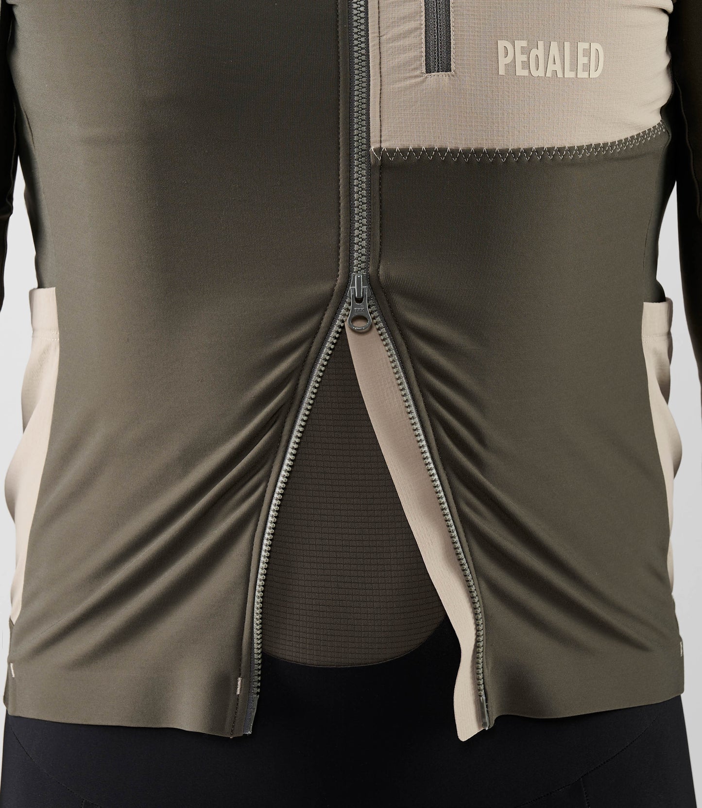 pedaled odyssey jersey Men's Grey Hooded Jersey | Odyssey