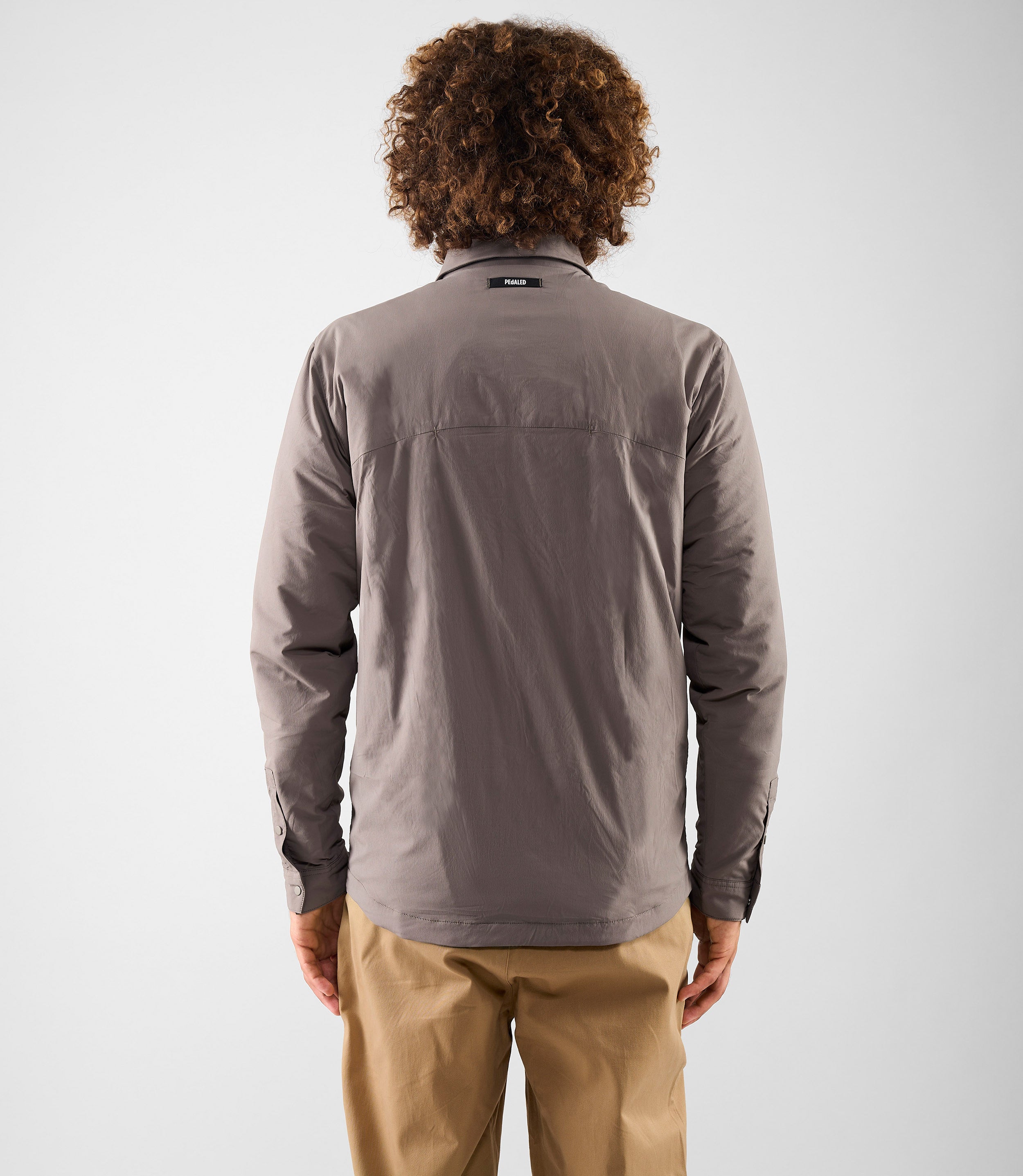 Men's Grey Insulated Shirt | Lifewear | PEdALED