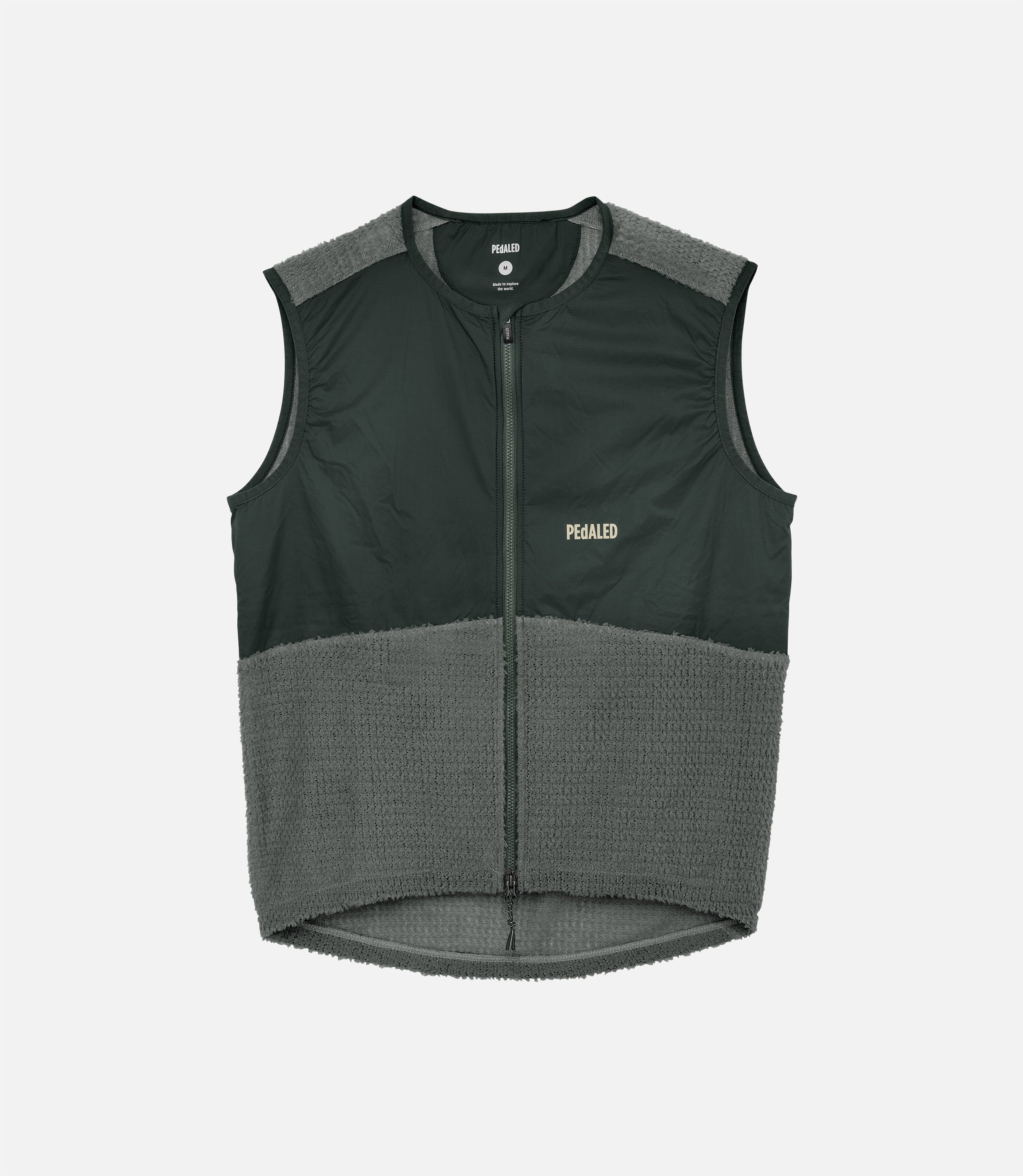 Pedaled ODYSSEY ALPHA VEST XSサイズ Odyssey Thermal Light Alpha™ Vest Forest Green - Cycling - Men