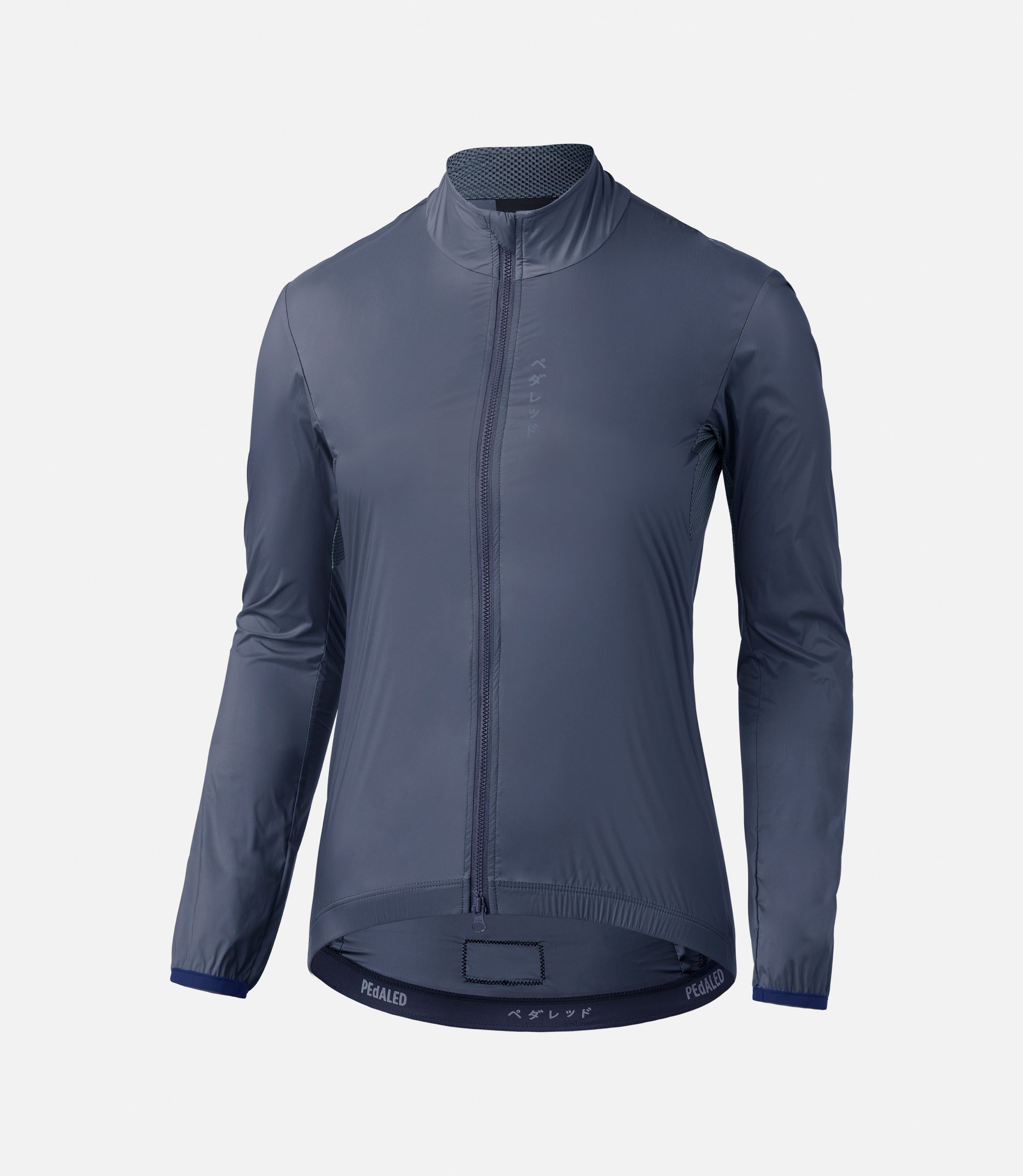 W2SJKMI64PE_12_women cycling windproof jacket blue mirai front pedaled