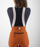 W3SBBTC12PE_8_women cycling bib shorts transcontinental orange back pocket zip pedaled