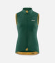 W3SVEES78PE_1_women cycling vest windproof green essential front pedaled