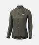 W3WAJEE20PE_1_women cycling insulated jacket grey polartec essential front pedaled