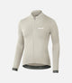W3WJSEE0EPE_1_women cycling long sleeve jersey grey essential front pedaled