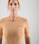 W4SLJEL0QPE_5_cycling jersey lightweight women orange element front pedaled