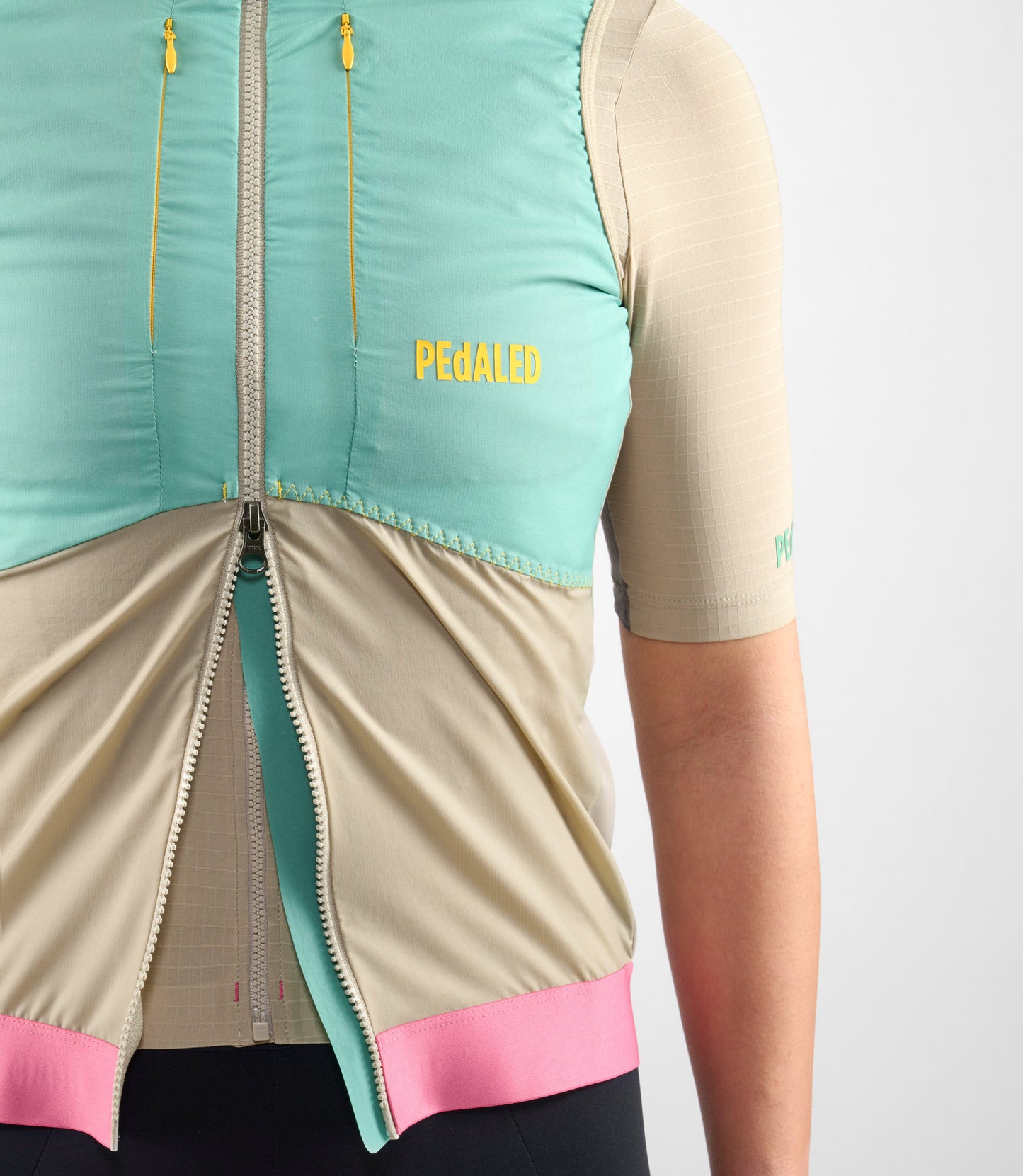 pedaled odyssey hydro vest Summer Cycling Vest Alpha Green for Women