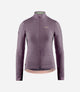 W4WAJEL0IPE_1_women cycling insulated jacket lilac polartec element front pedaled