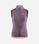 W4WAVEL0IPE_1_women cycling insulated vest lilac polartec element front pedaled