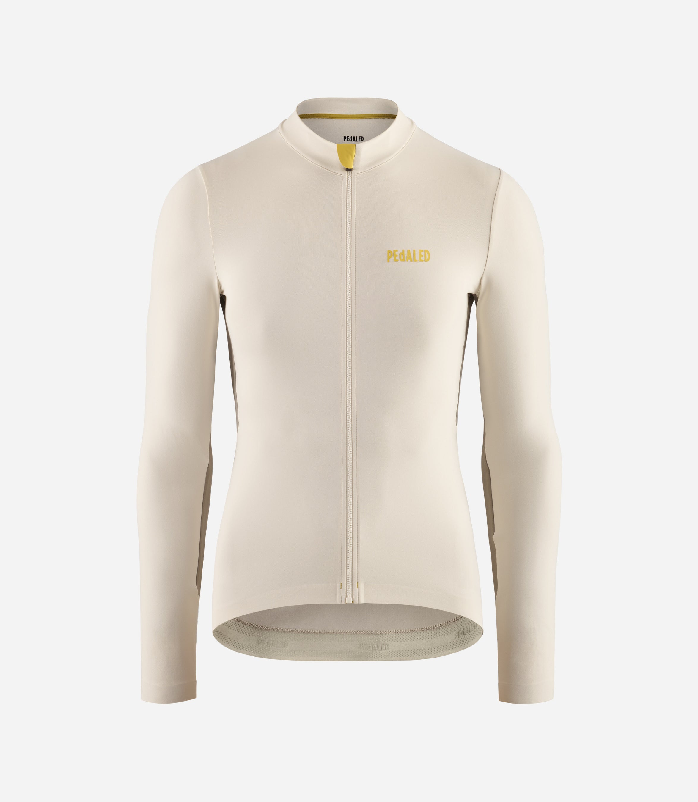 W4WJSEL0GPE_1_women cycling long sleeve jersey off white element front pedaled