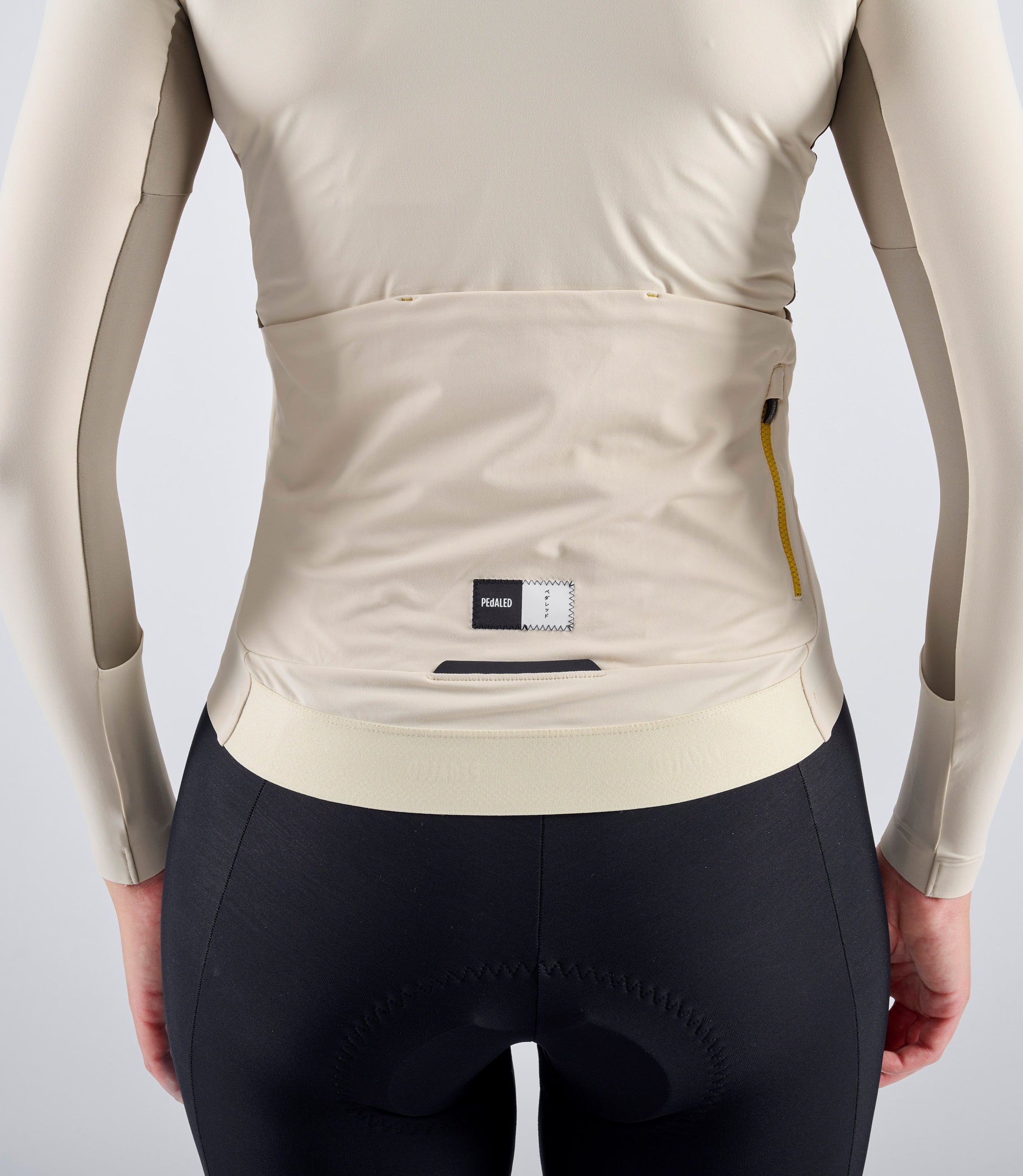W4WJSEL0GPE_7_women cycling jersey long sleeve off white element back pedaled