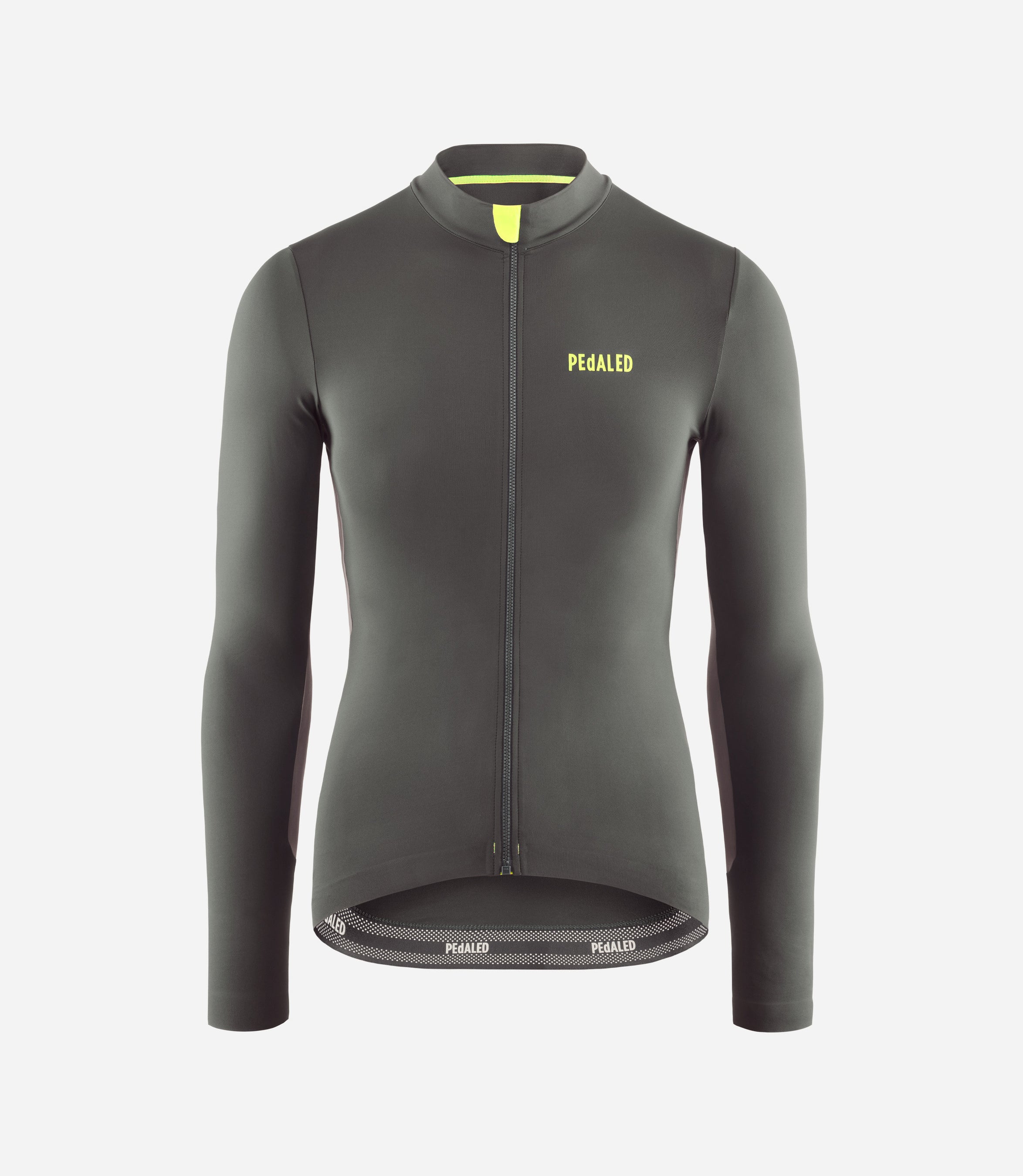 rennrad trikot grau Long Sleeve Rennrad-Trikot Grau für Damen
