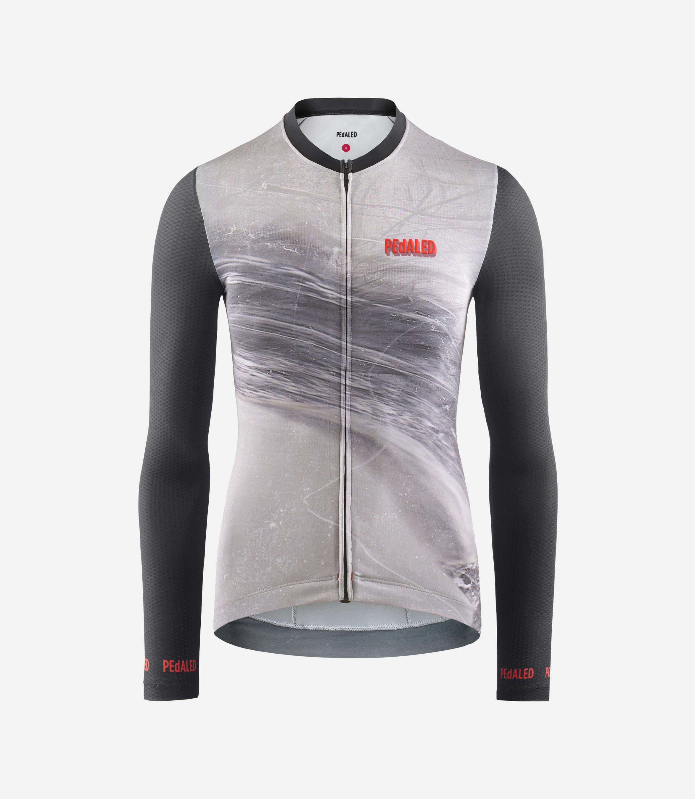 rennrad trikot set lang Damen Langarm Rennrad-Trikot - Schwarz
