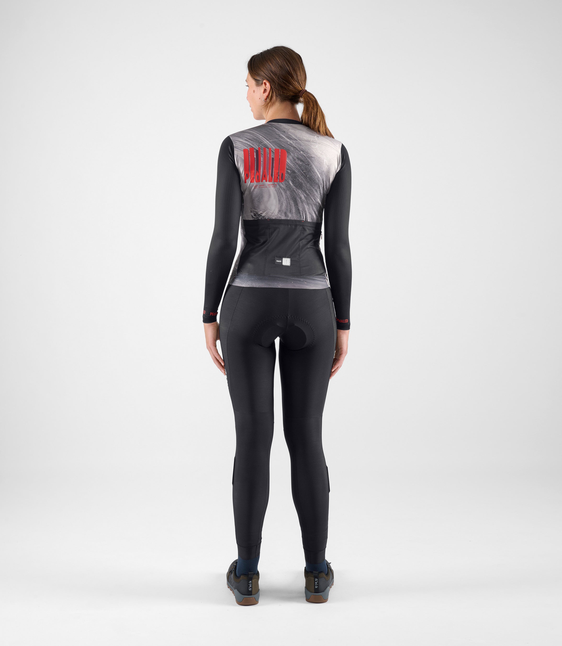 langarm trikot rennrad damen Damen Langarm Rennrad-Trikot - Schwarz
