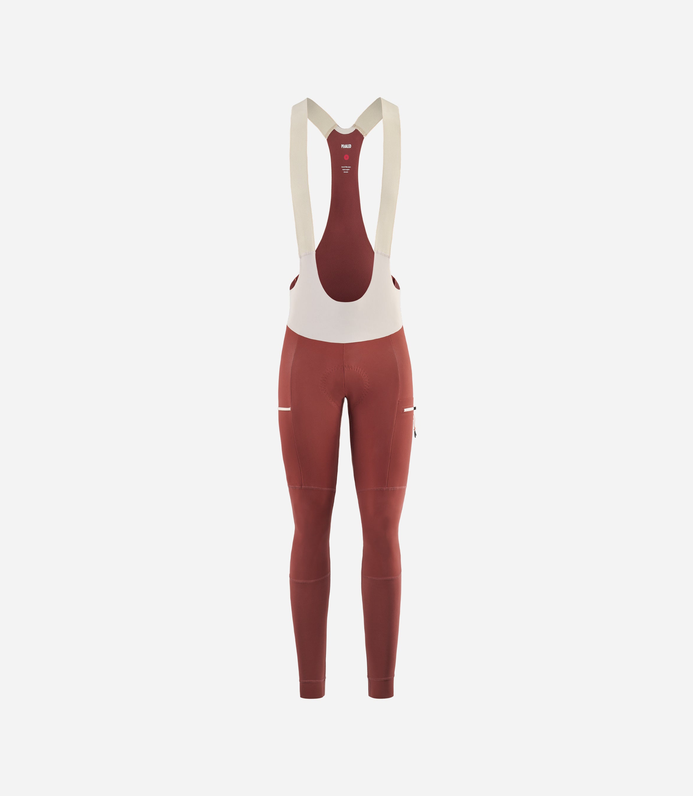 Cargo Adventure Bib Tight Red for Women
