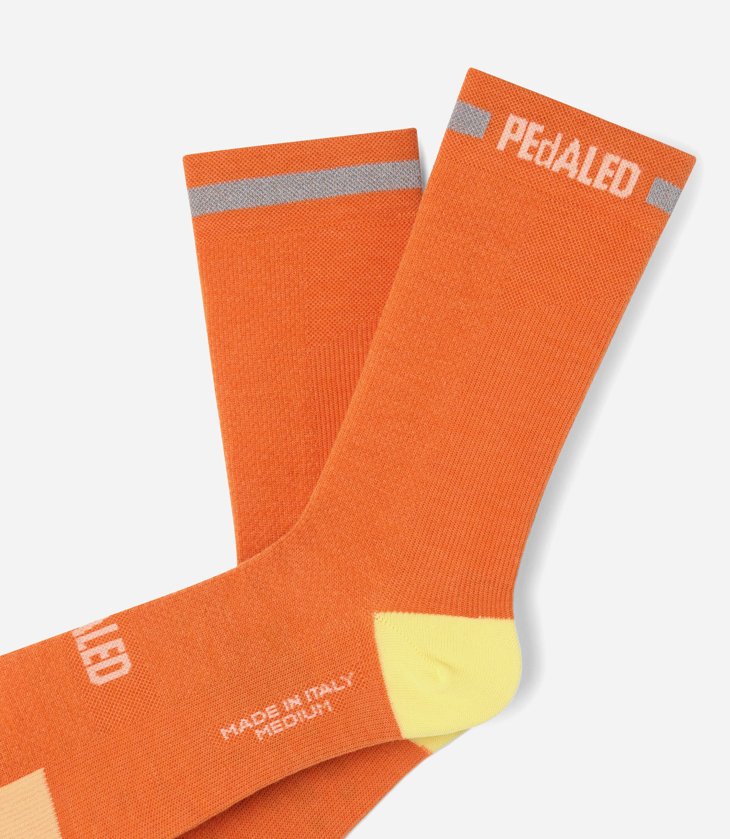 rennrad socken orange Orange Merino Reflective Cycling Socks | Odyssey