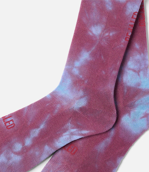 Element Tie Dye Socks Light Blue - Cycling - Unisex | PEdALED