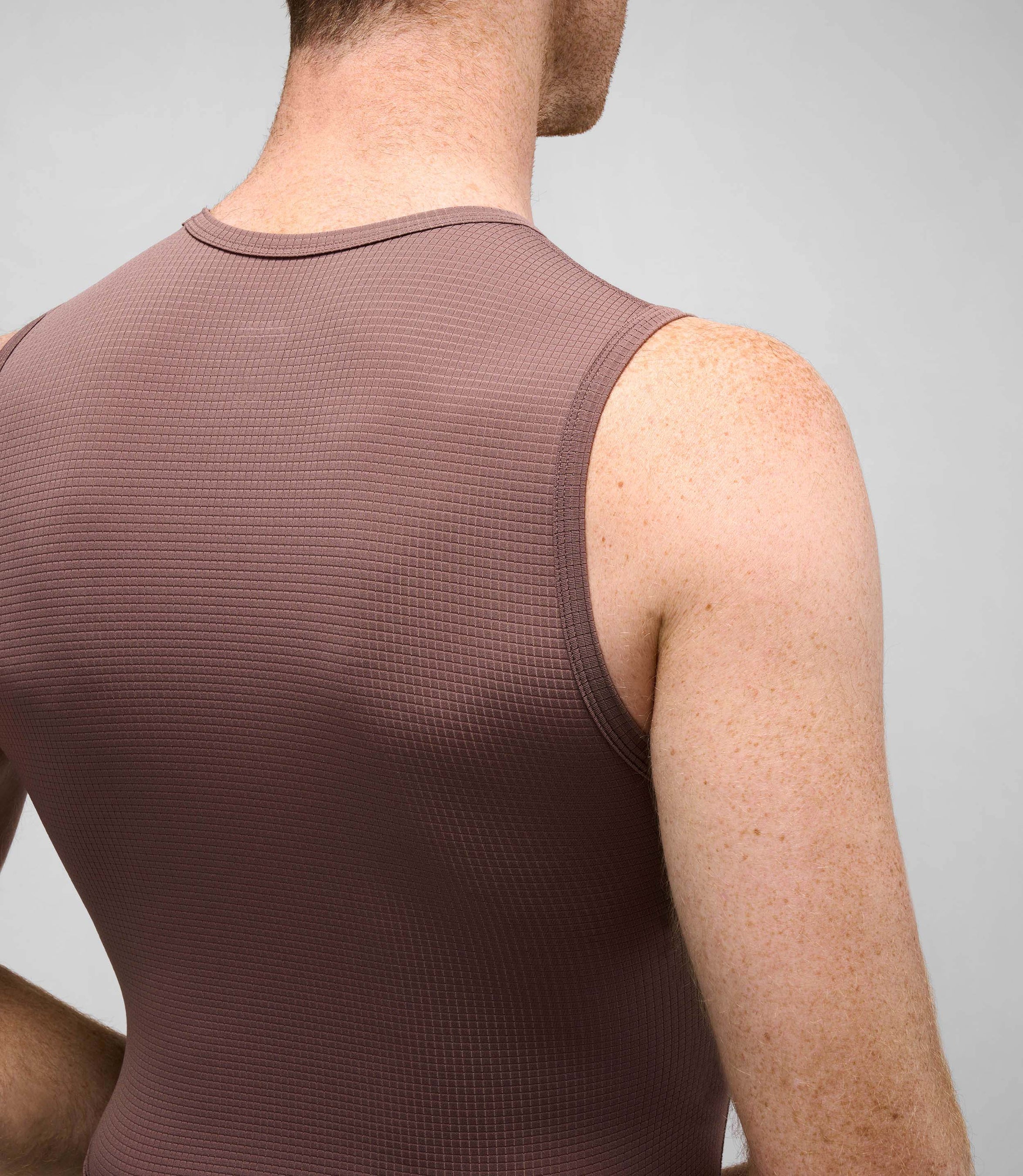 rennrad unterhemd herren Element Baselayer Sleeveless Dunkellila - Radfahren - Herren