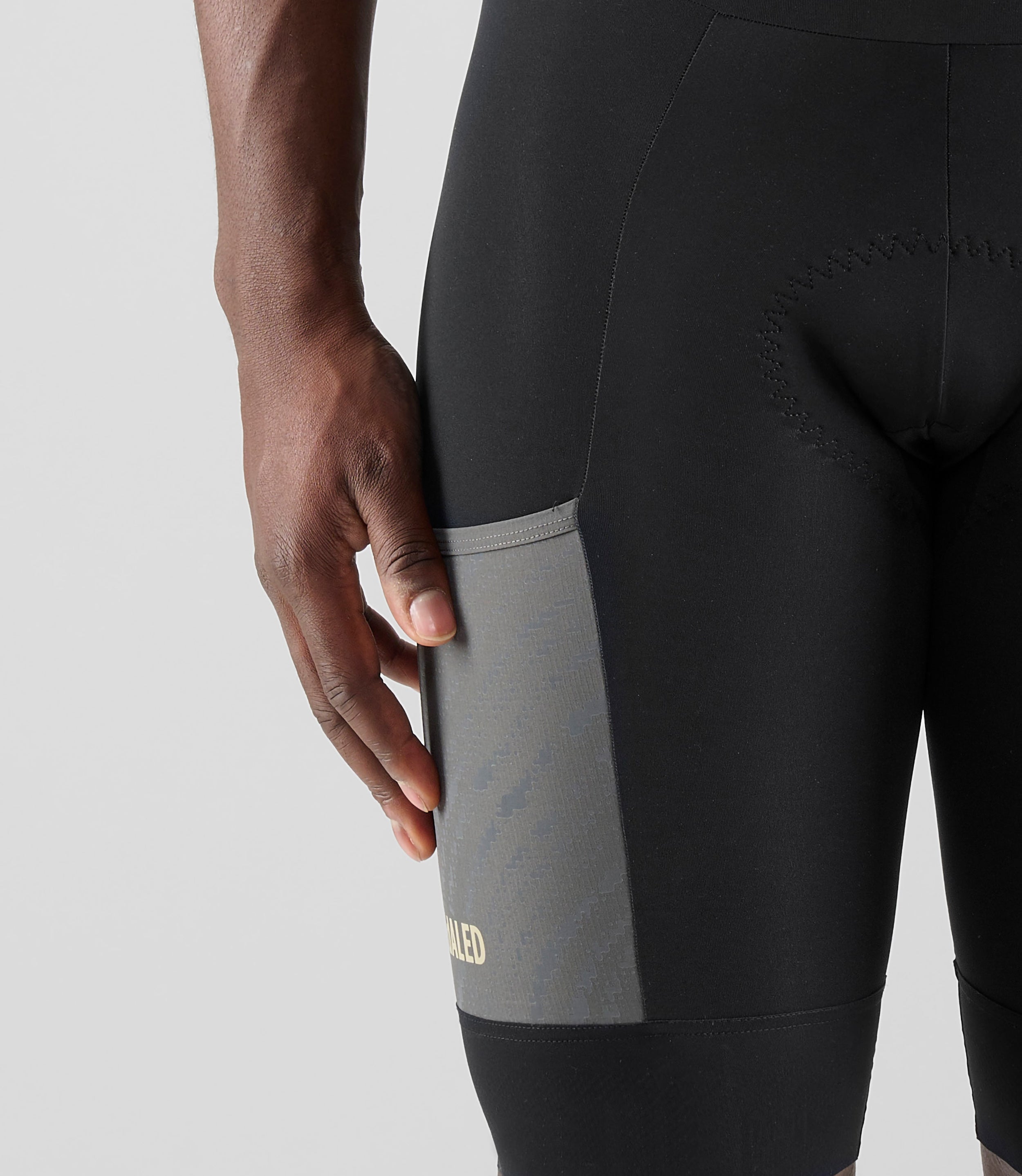 Men's Black Ultra-Distance Bib Shorts | Odyssey | PEdALED
