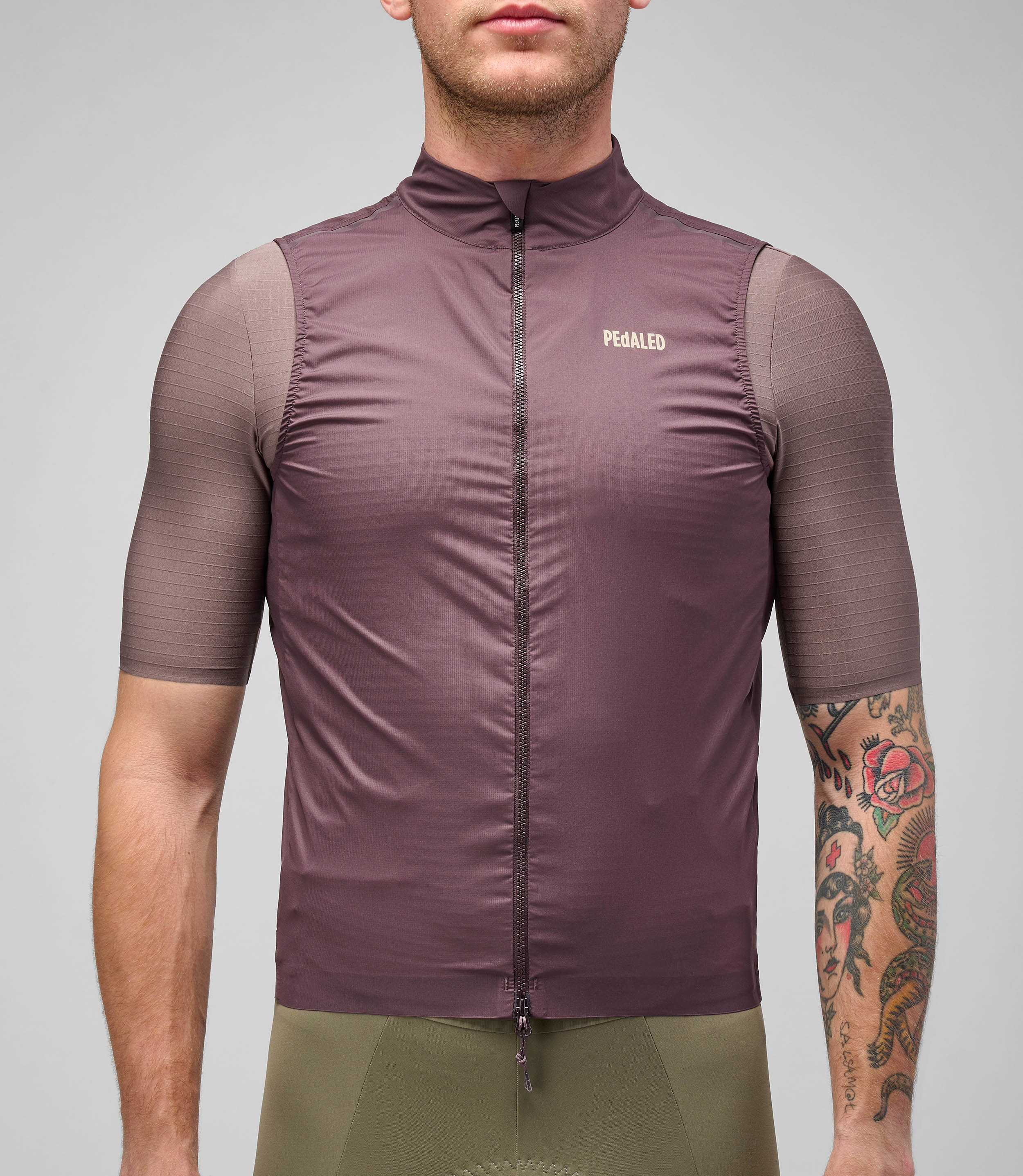 Odyssey High Visibility Vest Burgundy - Cycling - Men | PEdALED