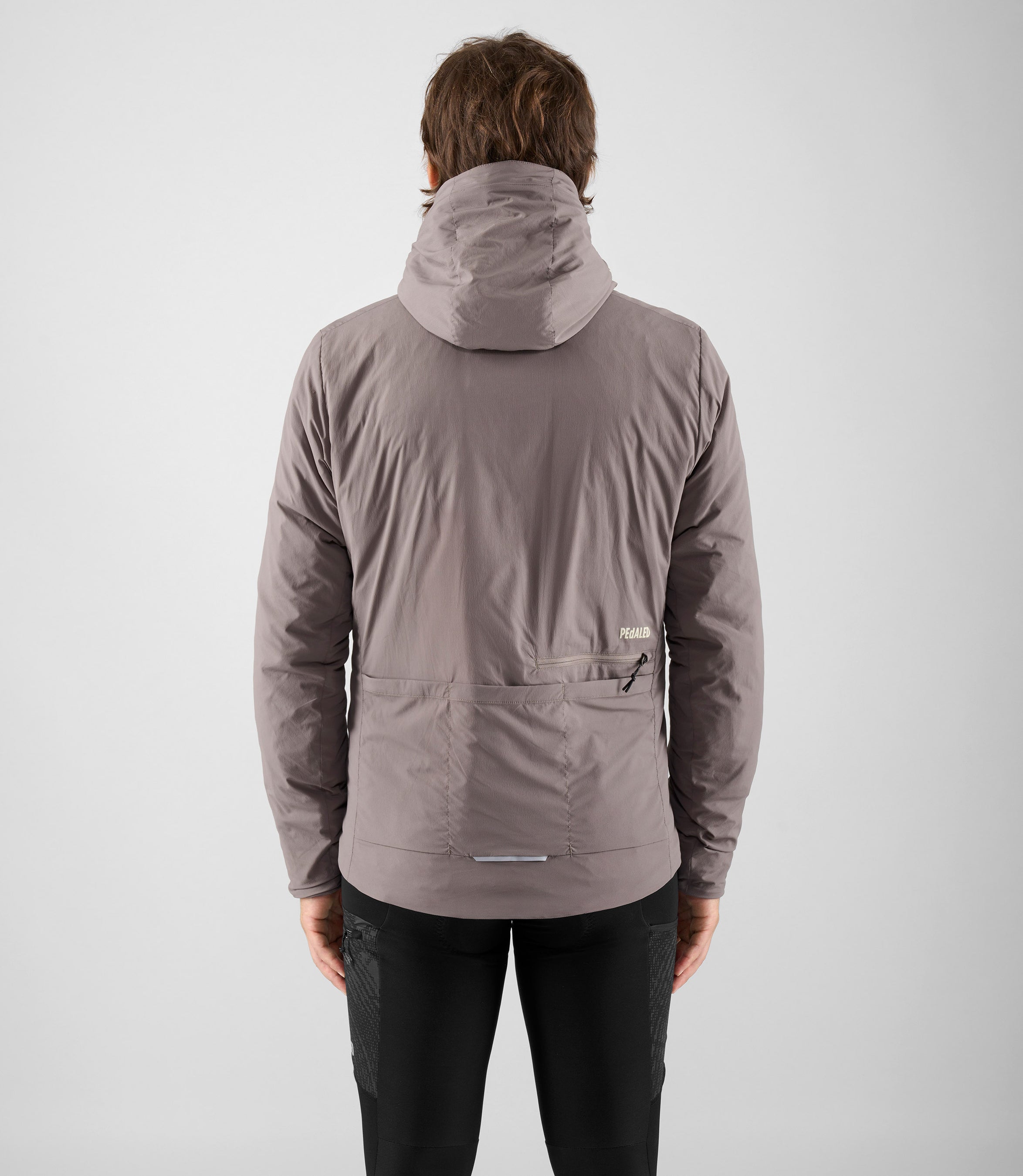 pedaled odyssey jacket PEdALED Odyssey Insulated Hooded Jacket Grey