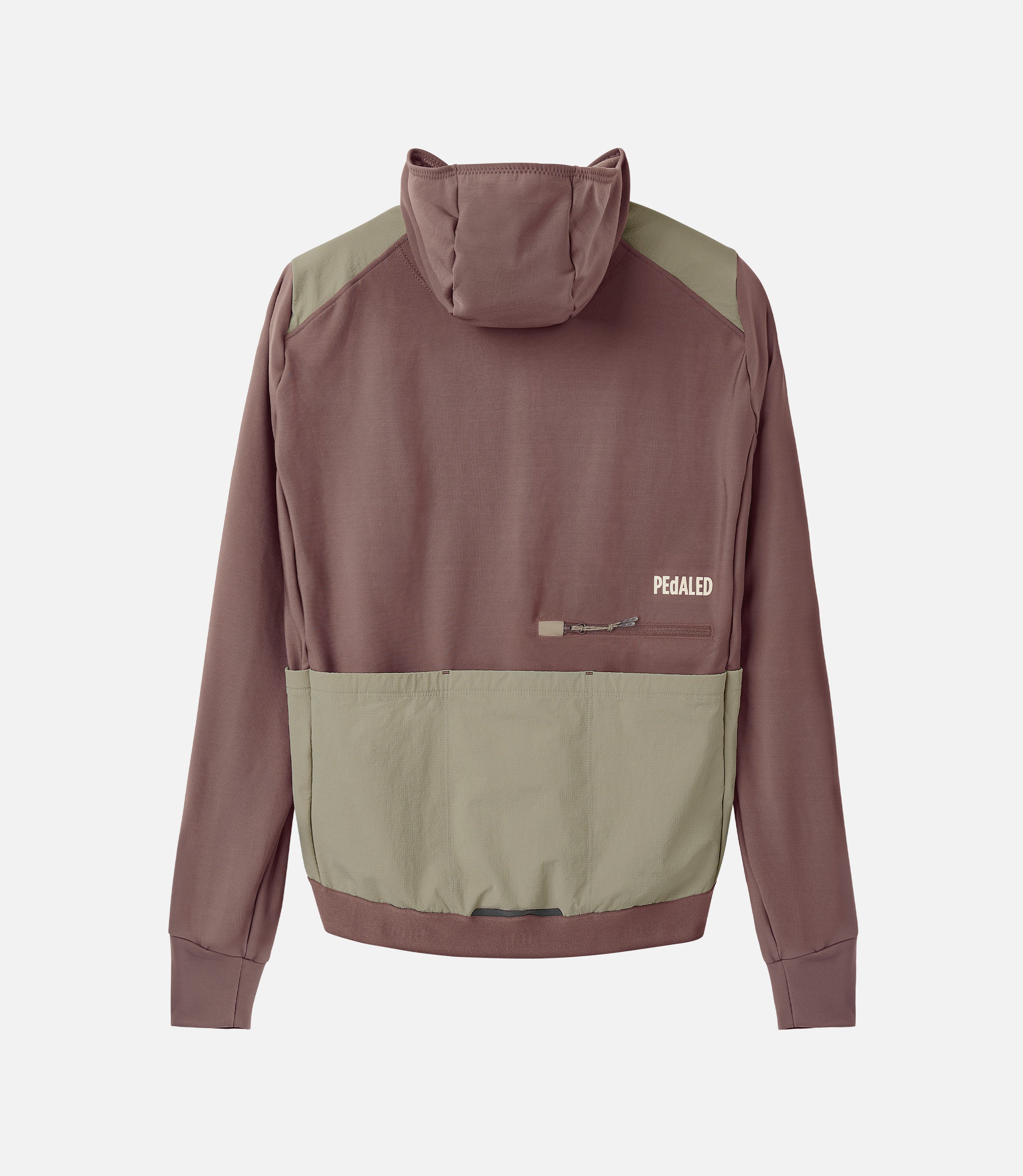 Odyssey Hooded Jersey's Cycling Brown Men | PEdALED