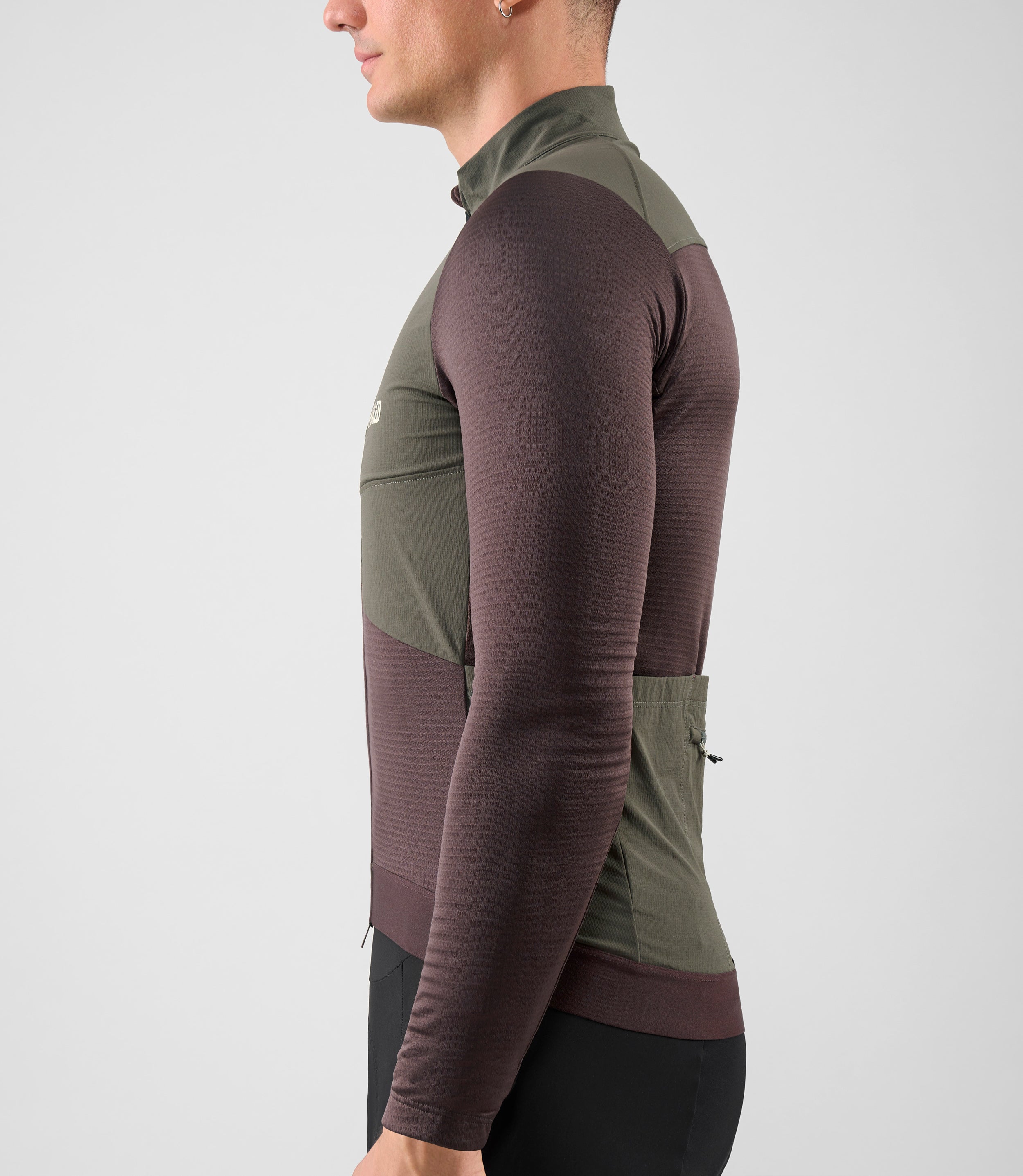 Men's Purple Windblock Merino Jersey | Odyssey | PEdALED