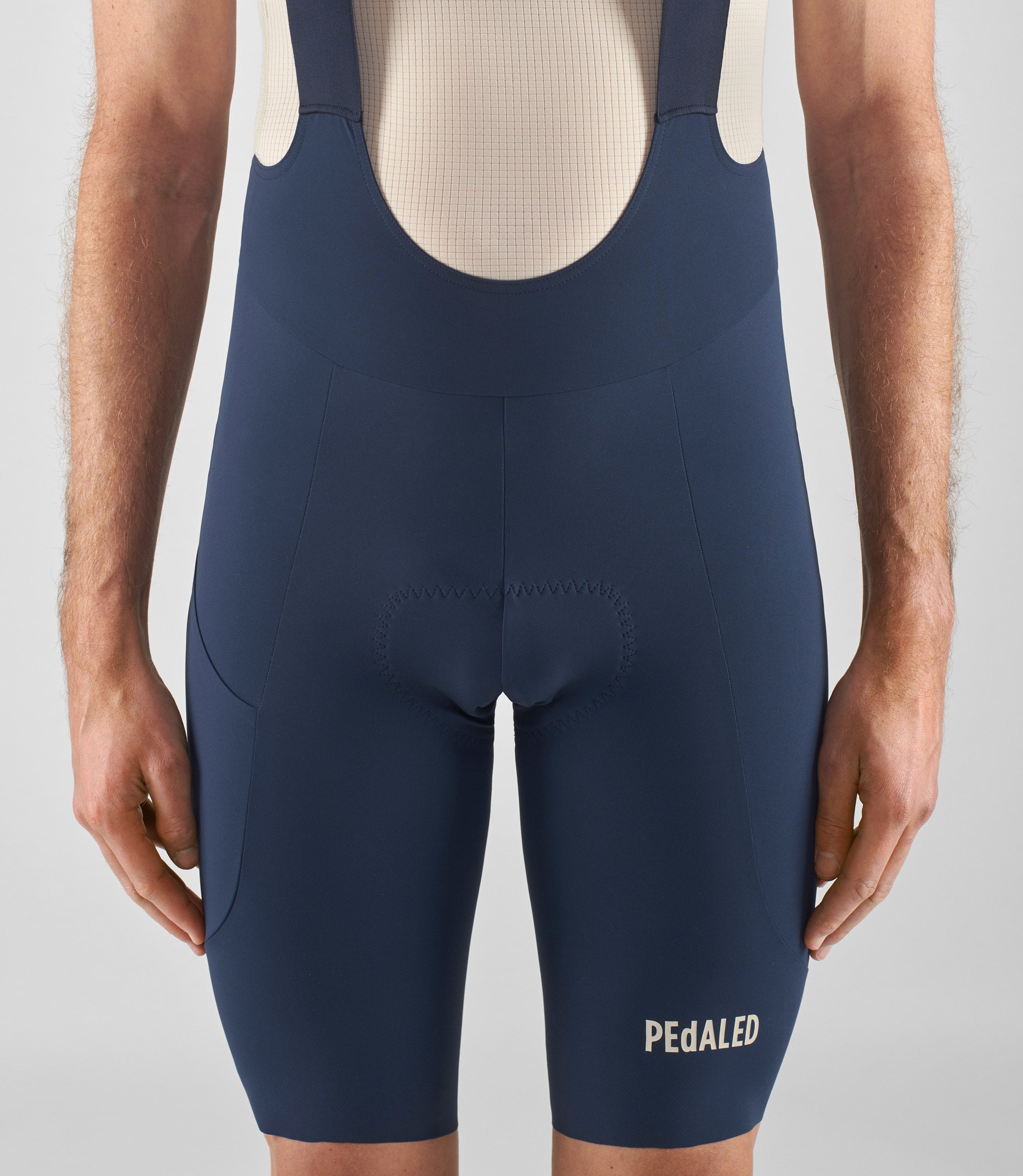 Men's Navy Lightweight Bib Shorts | Element | PEdALED