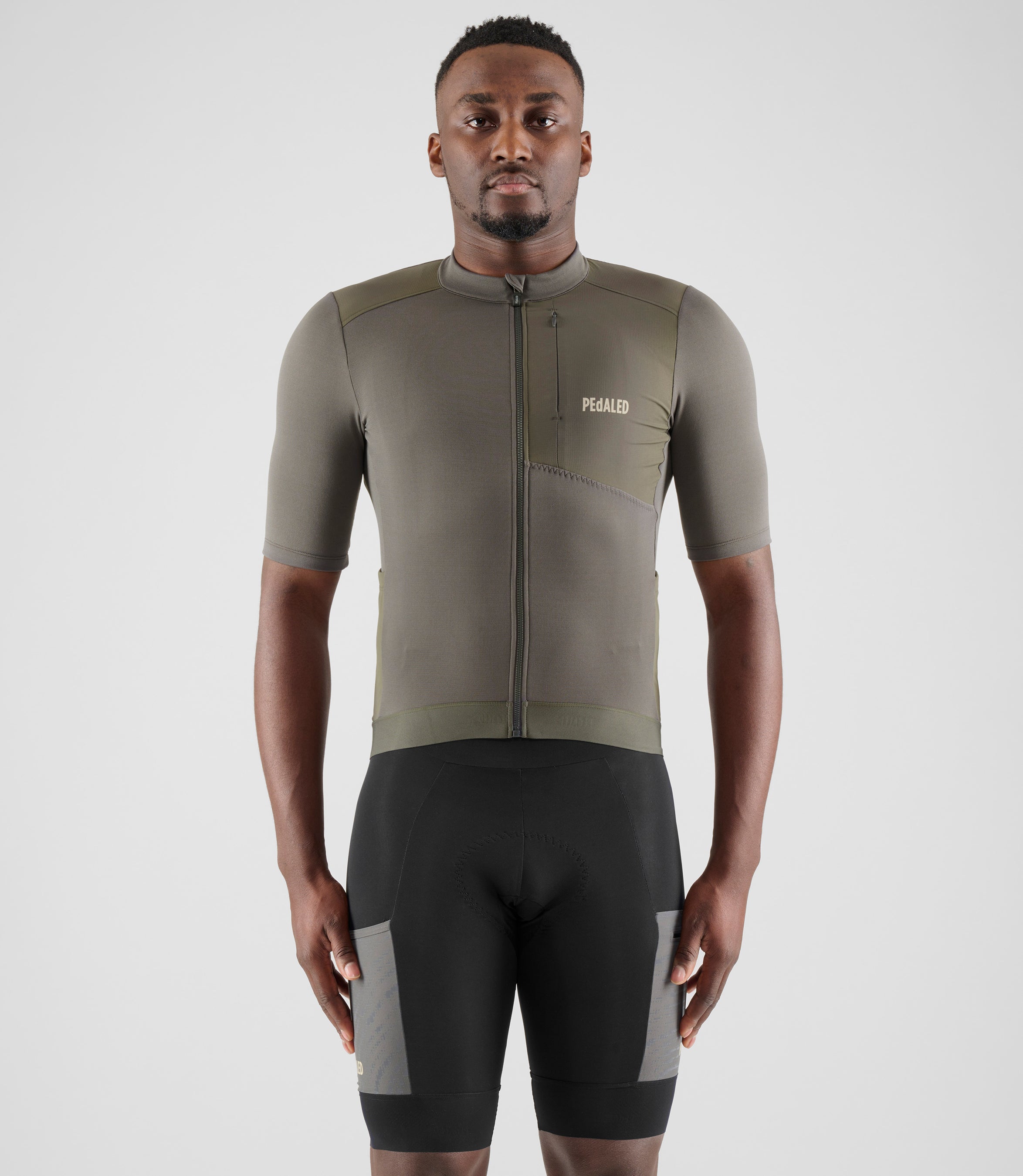 merino fahrradbekleidung herren Herren graues Merino-Sommer-Radtrikot | Odyssey