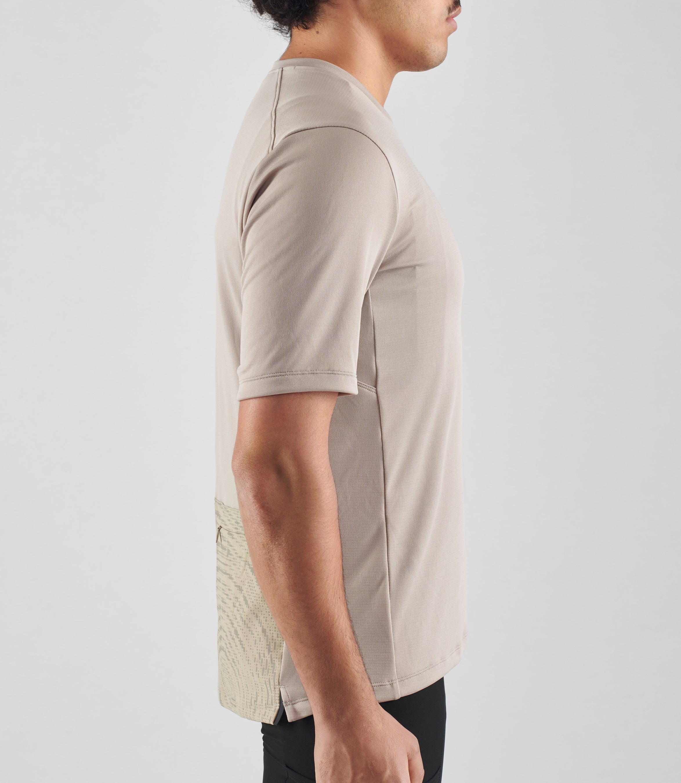 pedaled merino PEdALED Odyssey Merino Tee Beige
