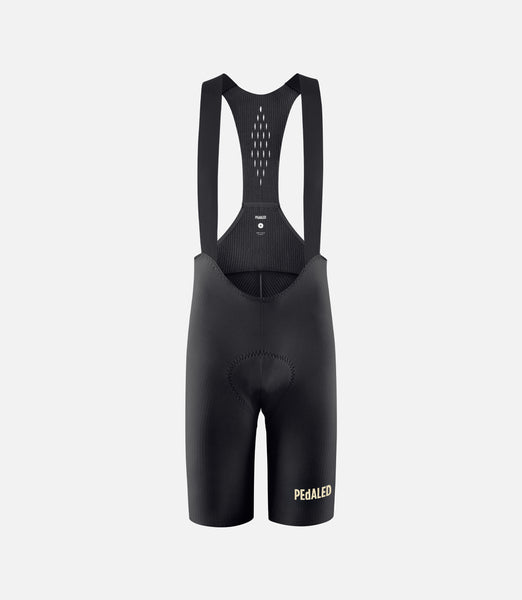 Men's Black Pro Bib Shorts | Element | PEdALED