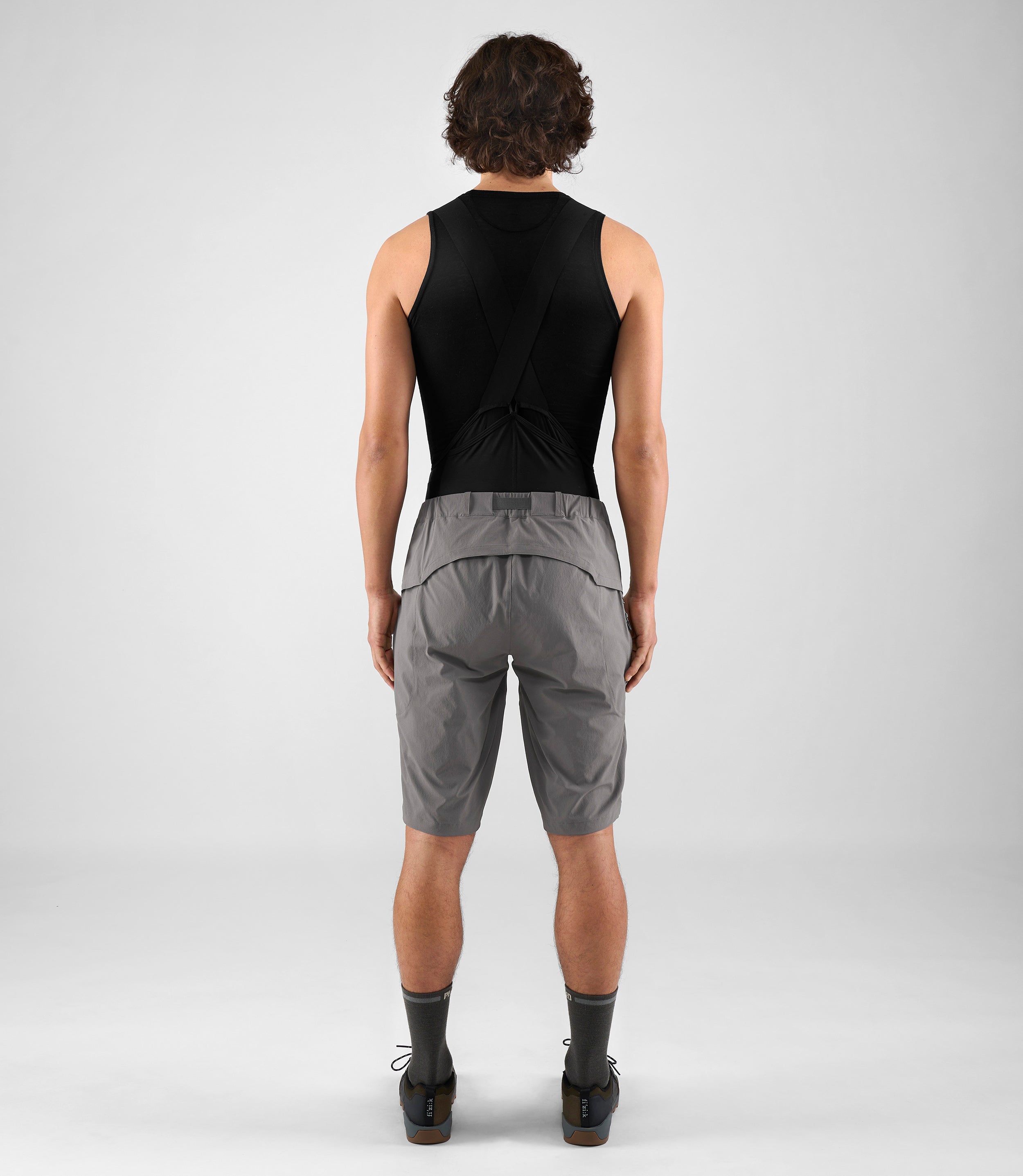 Men's Grey MTB Trail Shorts | Yama | PEdALED