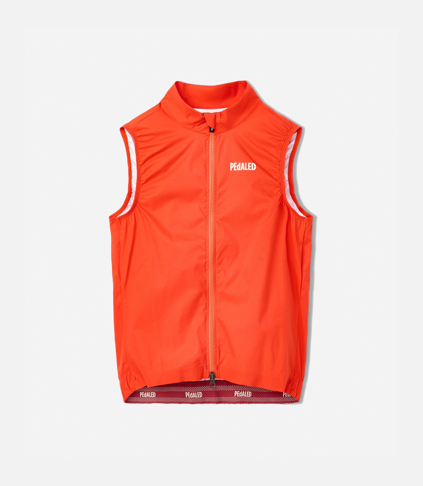 Herren Orange Waterproof Weste | Element