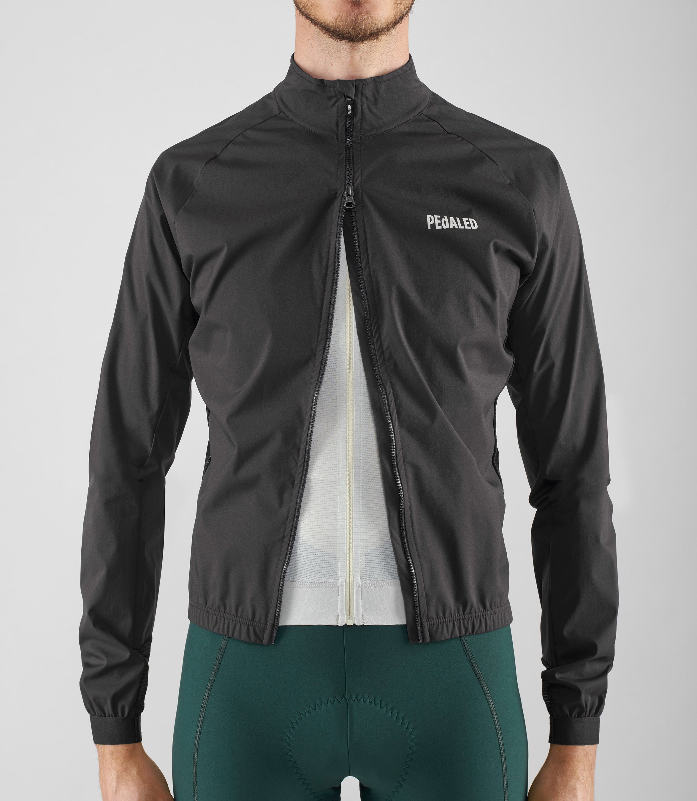 pedaled jacket Men's Black Windproof Cycling Jacket | Element