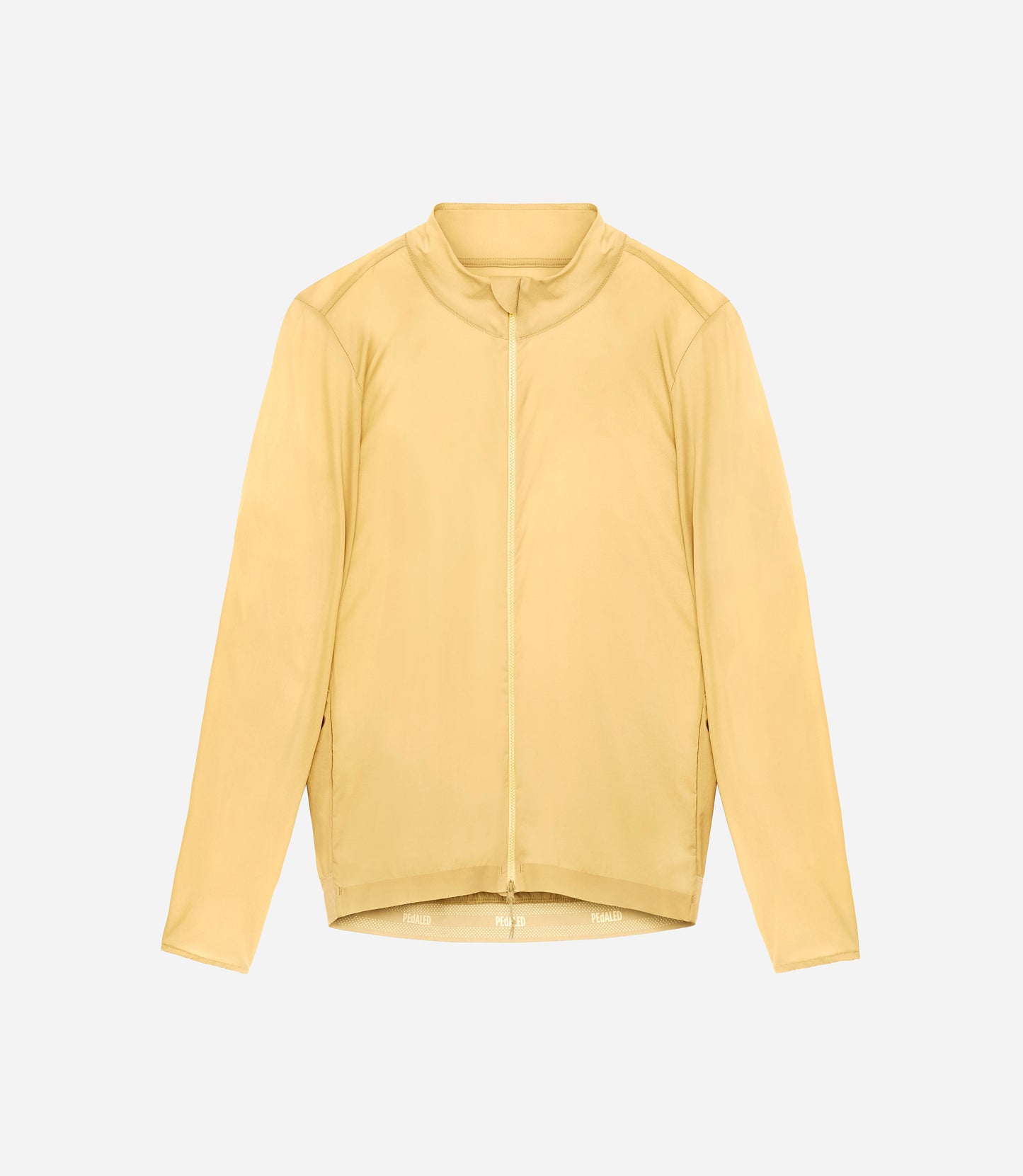 Men's Yellow High Visibility Cycling Jacket Odyssey PEdALED