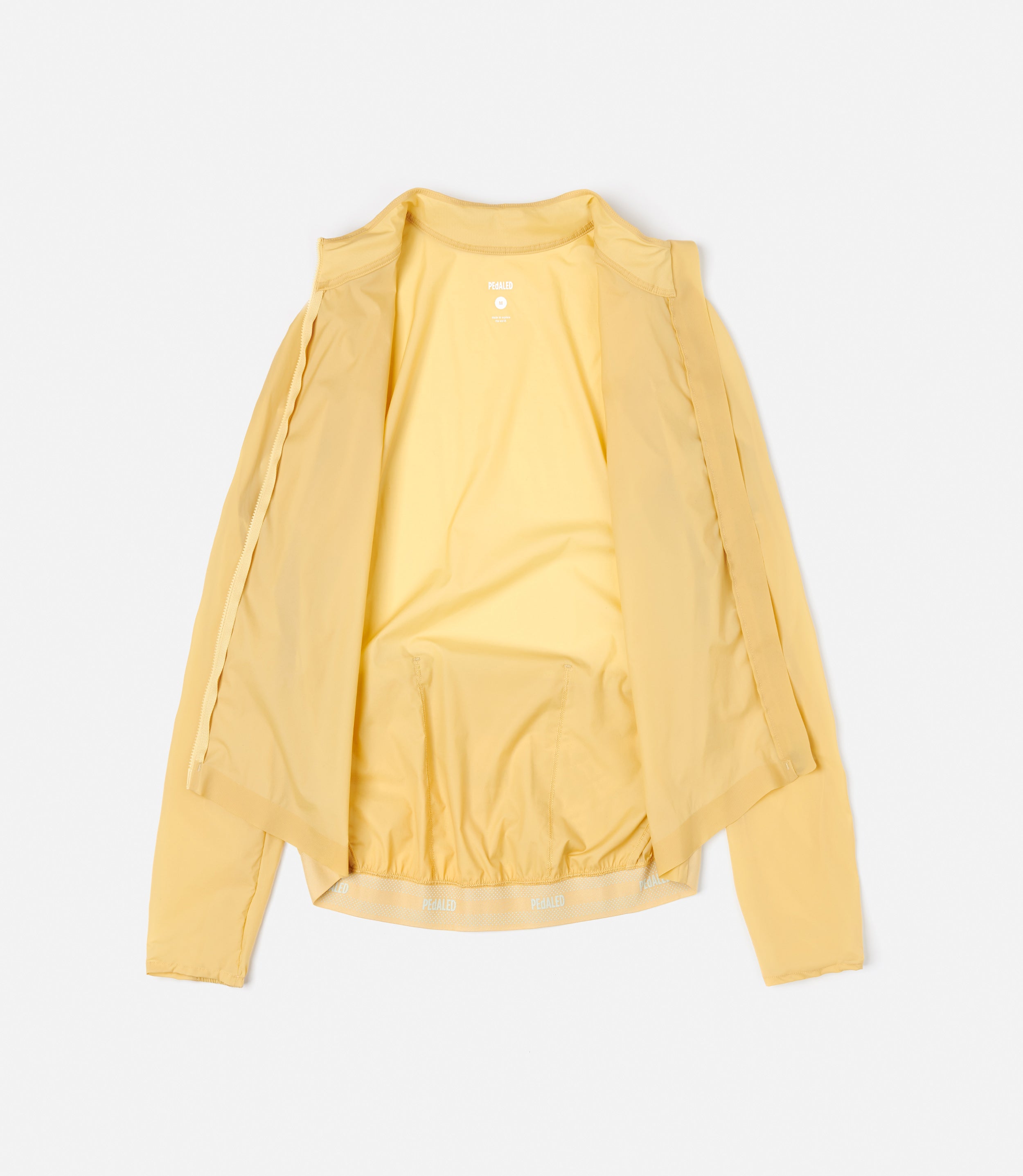 Men's Yellow High Visibility Cycling Jacket | Odyssey | PEdALED