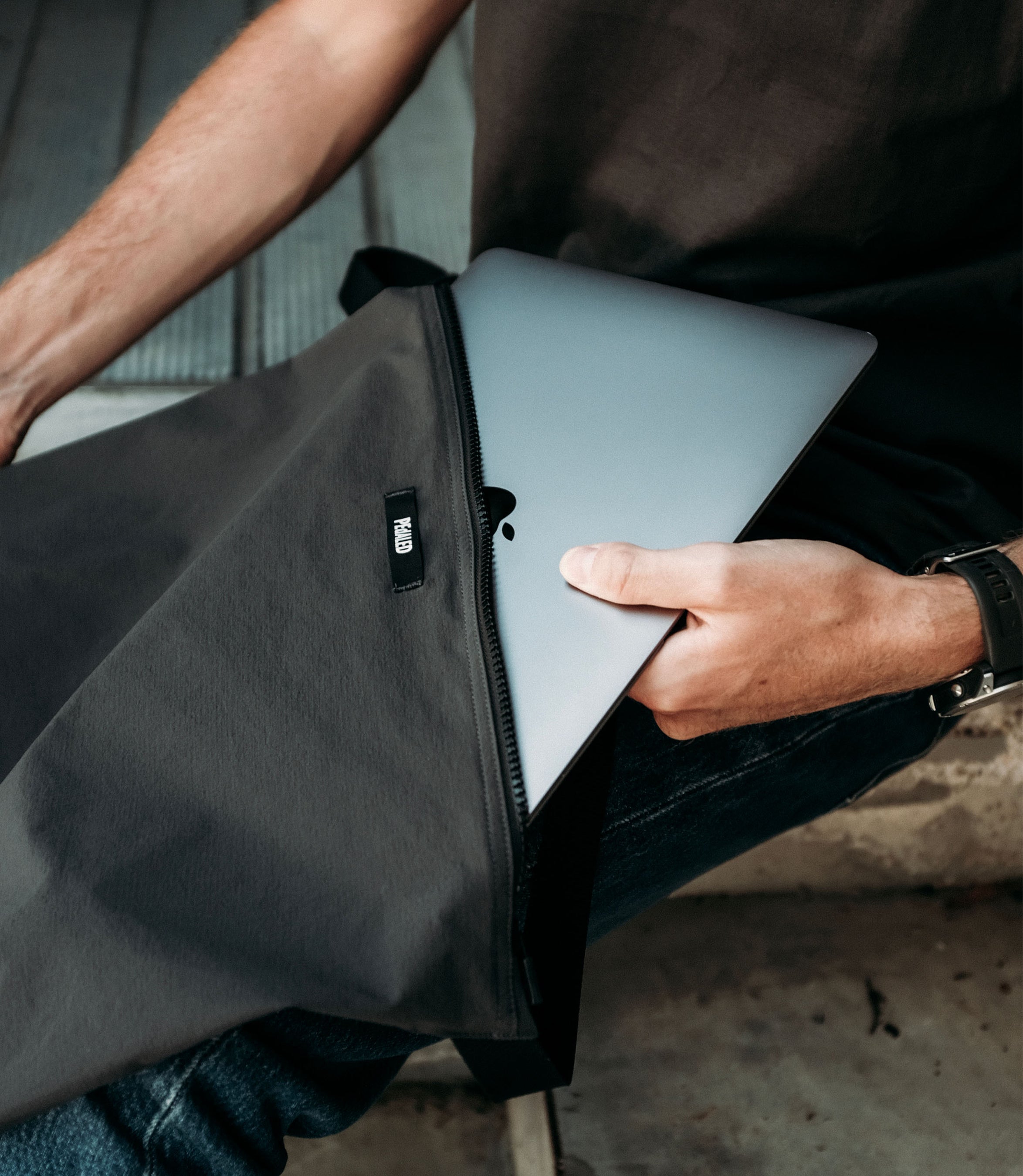 musette rennrad Cycling Dark Grey Musette | Lifewear