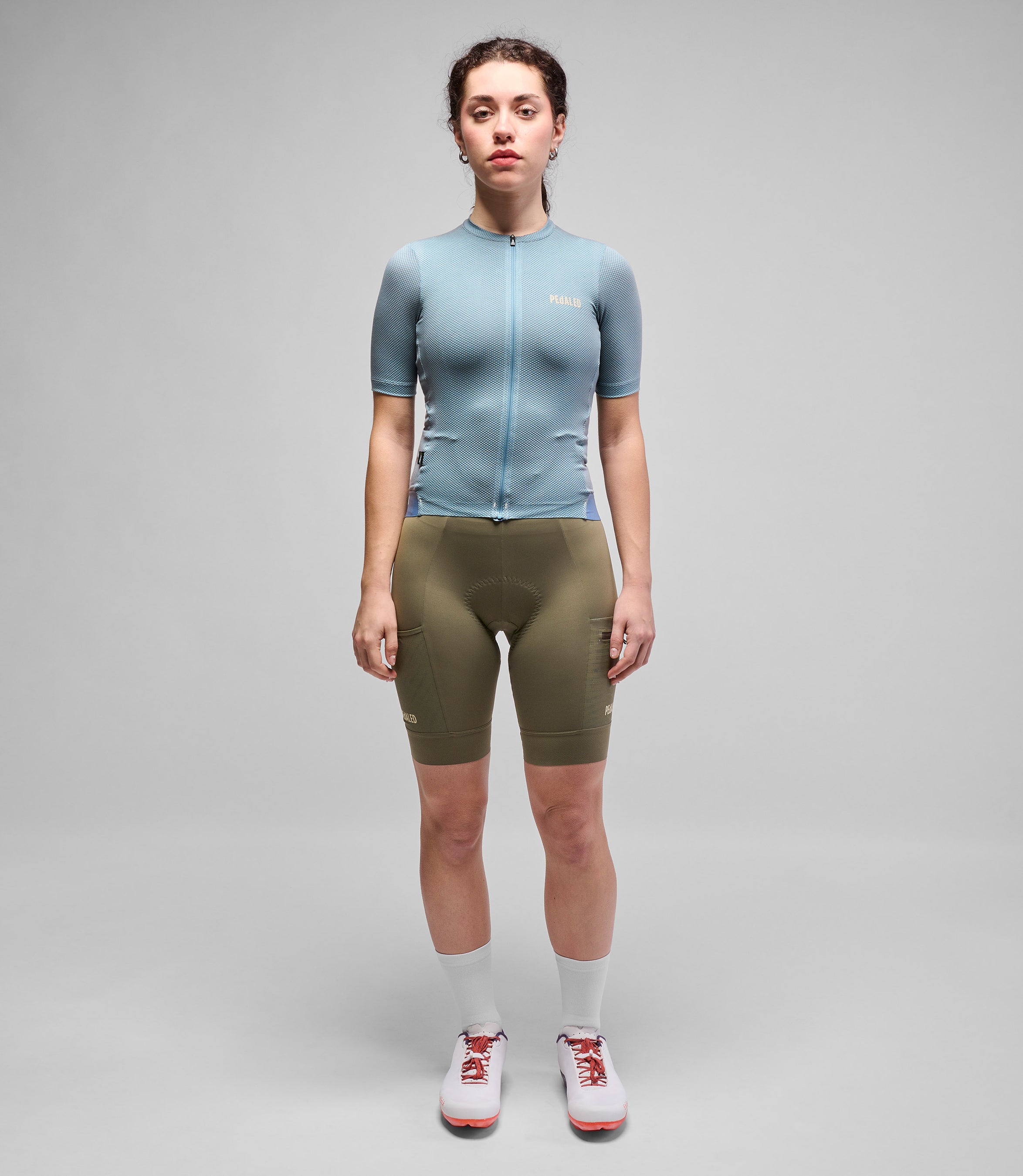 delta damenfahrrad Odyssey Damen Delta Trikot Hellblau - Radsport - Damen