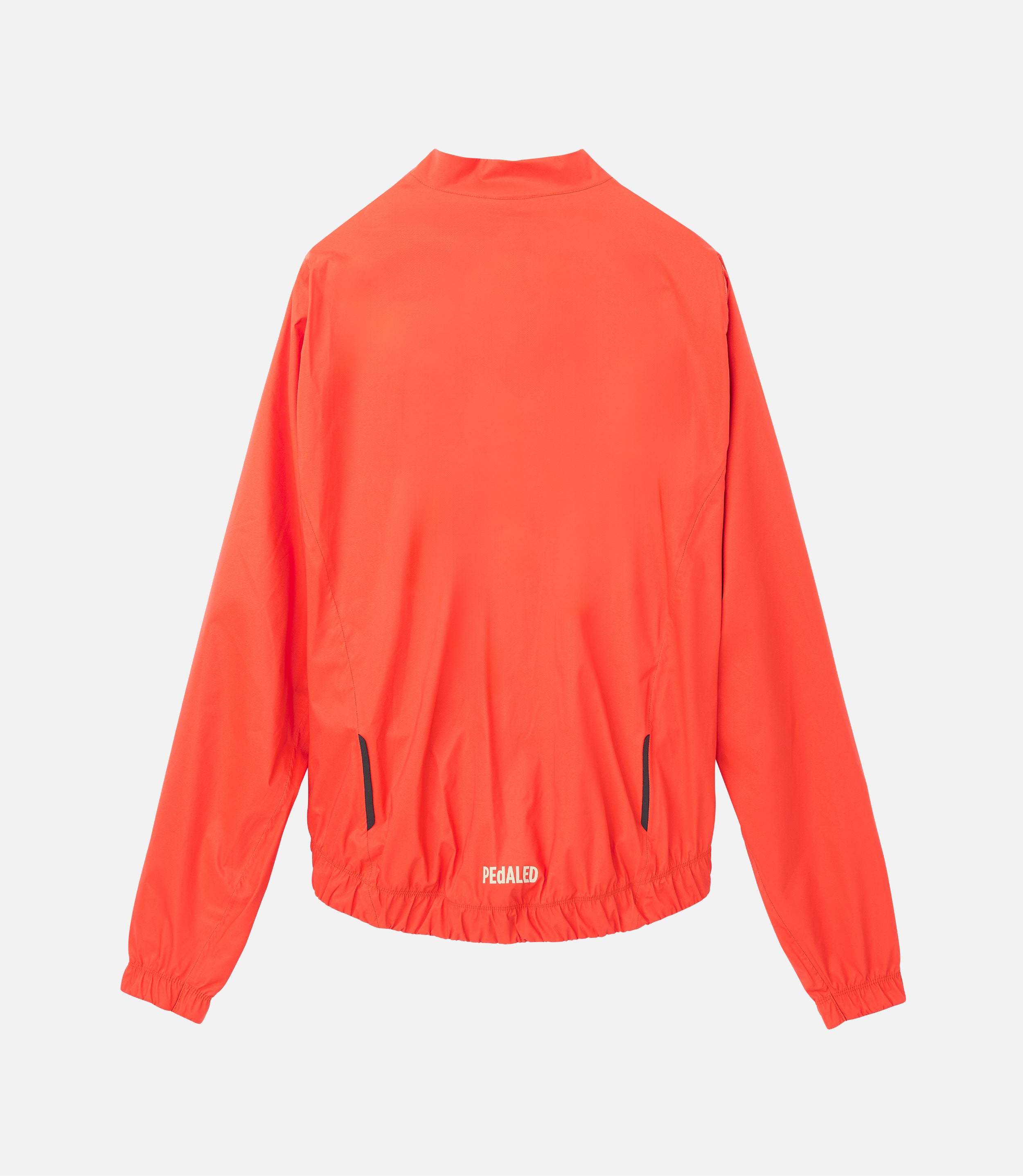 Women's Orange Waterproof Jacket | Element | PEdALED