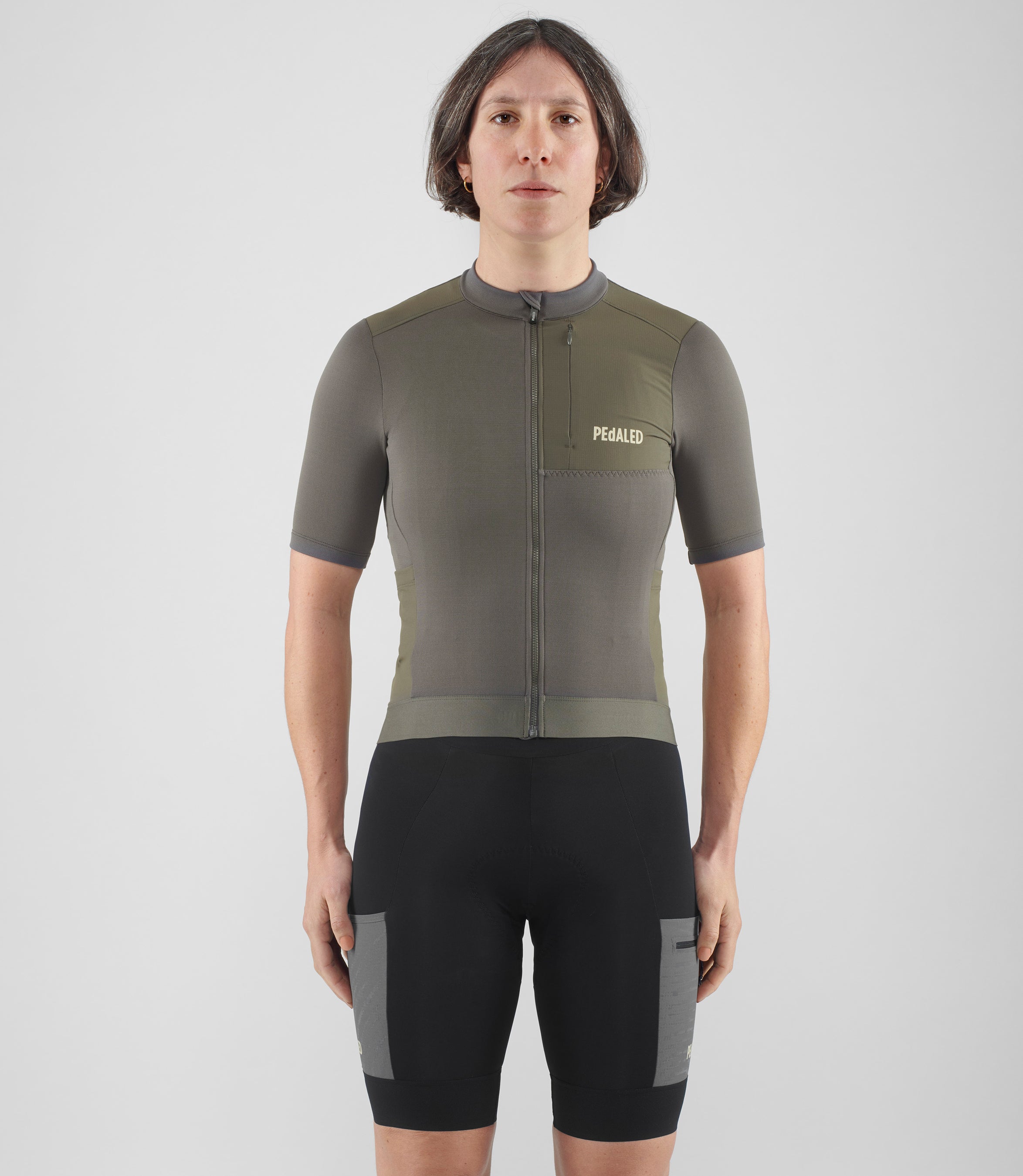 merino fahrradbekleidung damen Damen Sommer-Merino-Radtrikot Grau | Odyssey