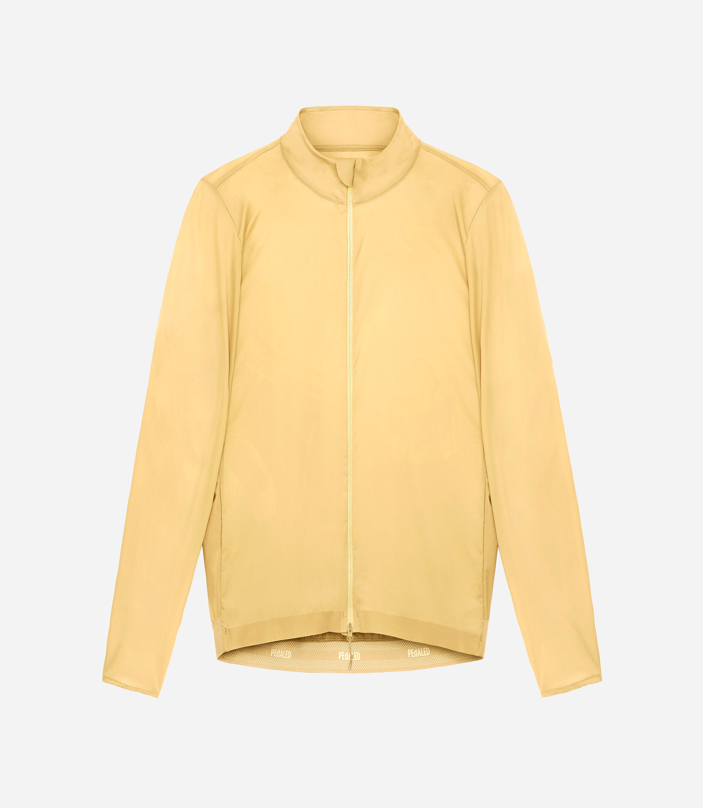 Women's Yellow High Visibility Cycling Jacket Odyssey PEdALED